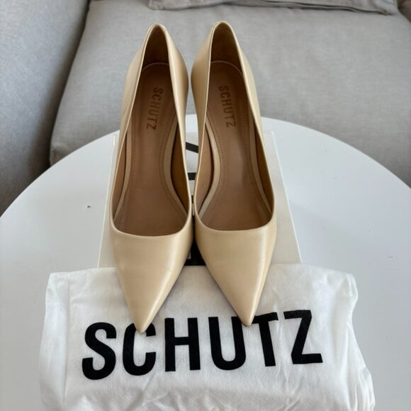 SCHUTZ Lou Pump in colour Egg Shell - Picture 2 of 7